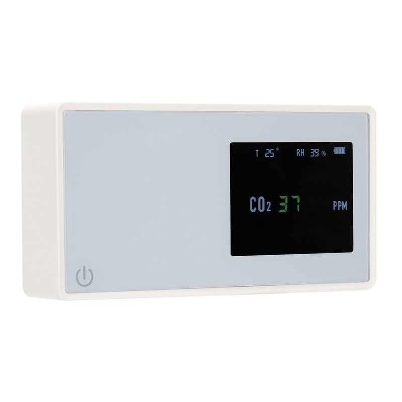 CO2 Monitor Professional Large Screen Display Carbon Dioxide Temperature Humidity
