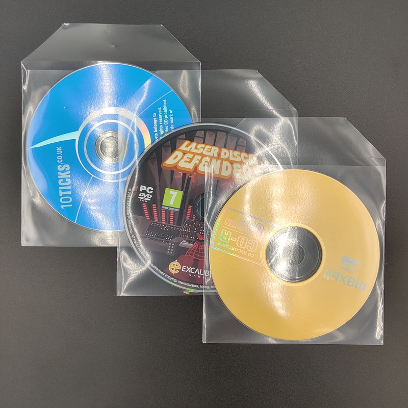 CD Sleeves Pack of 100 Premium Panmer Brand