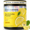 Keynutrients Electrolitos Polvo Limonada Cero Calorías Rosa Porciones Paquetes Viaje