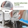MAG HOME Silicone Sink Splash Guard 34.5"- Water Splash Protector