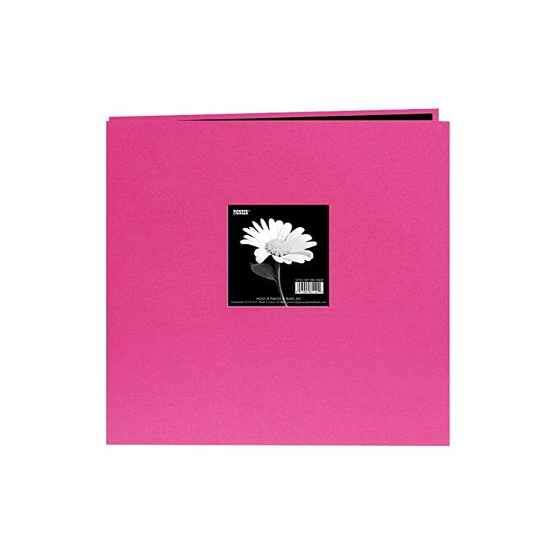Pioneer 8-Inch by 8-Inch Post Bound Fabric Frame Cover Memory