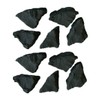 Gas fire coals Black/Bio Fuels/Inserts/Boxed/New 10 medium & 10 large