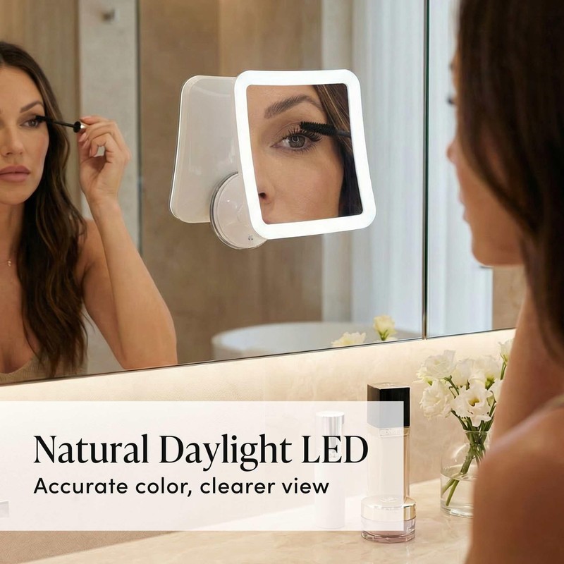 Fancii 10X Magnifying Lighted Makeup Mirror - Daylight LED Vanity