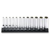 Koken Tools Z-EAL Deep Socket Set with Rail RS2300MZ/12, One