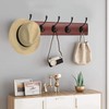 Pack of 6 Coat Hooks, Bolatus Coat Hooks, Gooseneck Hooks,