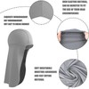 3 Pieces Hard Hat Liner with Neck Flap Cooling Skull