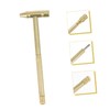 WHAMVOX 1set Mini Hammer Tool Multifunctional Diy Copper Hammer with