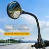 Adjustable and Rotatable Wide Angle Bicycle Rearview Mirror General Shock