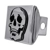 MetalHead Skull Chrome Metal Hitch Cover
