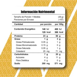 Suplemento En Polvo Meta Nutrition Full Protein Proteína Sabor Fresa Y Crema En Pote De 2kg                                                           