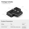 SmallRig Extended Quick Release Plate Compatible with Arca-Type for DJI
