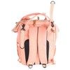 Pink Diaper Bag Backpack Multi Compartment Waterproof Large Capacity Travel