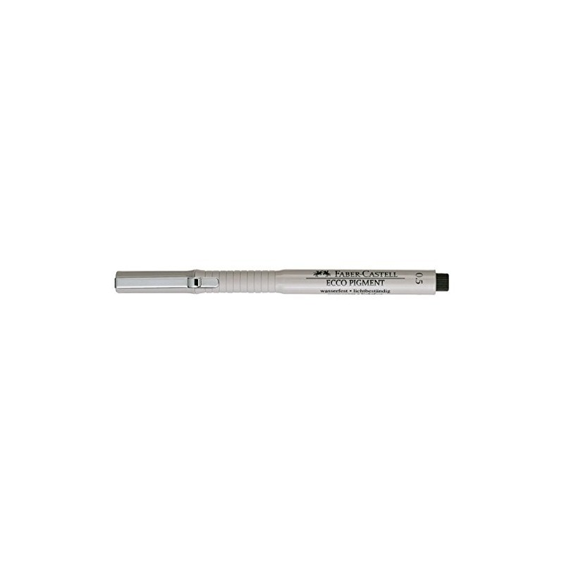 Faber Castell 166599 0.5 mm Ecco Pigment Fibre-Tip Pen -