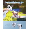 FEELNEEDY Automatic Foaming Soap Dog Bath Brush, Foaming Dispenser with