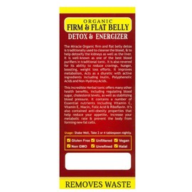 Essential Palace Organic Firm & Flat Belly  Detox & Energizer 8oz