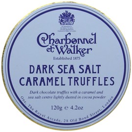 Charbonnel et Walker Dark Sea Salt Caramel Truffles 120 g