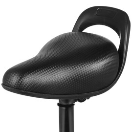 Yardwe Kids Bike Saddle: Soft Comfortable Bicycle Saddle Cushion for Boys and Girls Mountain Road Bike, Black