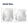 2Pcs Octopus Skull Candle Mold, Halloween Tentacle Silicone Molds for