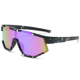 Cycling Sports Sunglasses Youth Cycling Glasses Age 8-16 Polarized UV400 protection Sunglasses for Boys Girls
