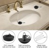 Sink Plug Rubber (Pack of 2), Universal Sink Plug with