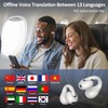 Language Translation Earbuds Real Time, IAMJOY Language Translator Earbuds Open