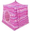 Toy Play Pop Up Camping Tent, 2 Sleeping Bags, Pink