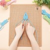 PH PandaHall 12x16in Macrame Board, Crochet Blocking Board with 50pcs