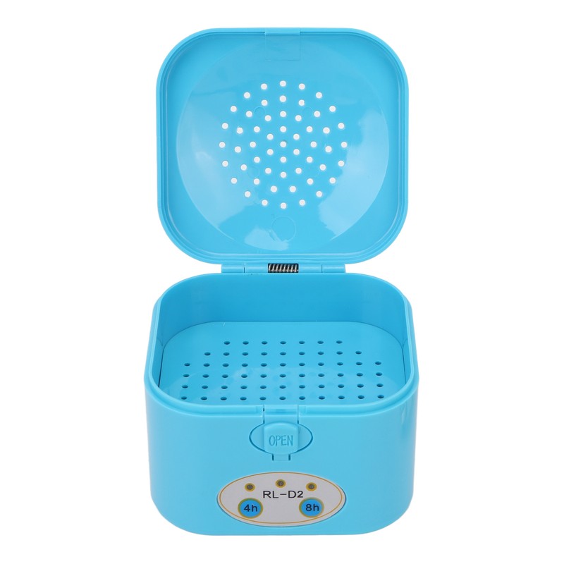 Hearing Amplifier Dryer Dehumidifier Electronic Automatic USB Blue Timer Hearing