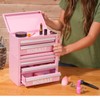 Kobalt Pink Mini Tool Box 3 Drawer Base