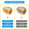 luxlead Brass Boat Drain Plug Kit, 1/2 Inch NPT Marine