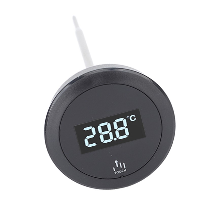 Digital Touch Screen Thermometer IP65 Waterproof Thermometer with Stainless Steel