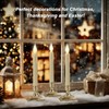 Meigic 6 Pcs Sensor Dawn to Dusk Window Candles, Flickering