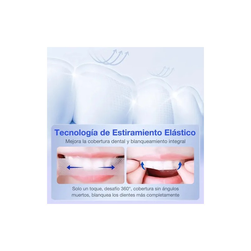 Tiras Blanqueadoras Dentales Airuidu 5d White 28 Piezas 14 Pares
