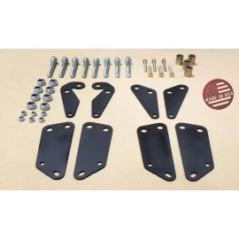 StreetRays [SR] 2" Front & Rear ATV Lift Kit FOR 08-13 Arctic Cat Prowler 700 (Made in USA)