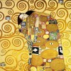 Klimt "Hugs" Wood Frame with Photo Tiles * of the