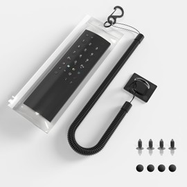 HaisWonsa Retractable TV Remote Tether - 10ft Leash Attachment, Never Lose Your Remote Again, Keeper With Bed Cable Lanyard Lock Retriever