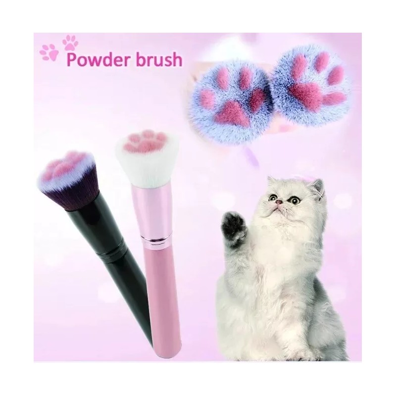 KH Brocha Maquillaje Huella Gato Pata Brush Envio Gratis