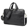 Kinmac 360° Protective Waterproof PU Leather Laptop Shoulder Messenger Sleeve