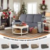 VANSOFY Waterproof Recliner Couch Covers, Sofa Covers 1-Piece Washable Reclining
