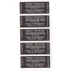 Product Protection Black with White Printing Tamper Evident Security Labels