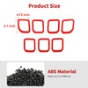 7PCS Front Grill Inserts Grille Cover Trim Exterior Accessories for