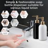 Gold Refillable Dish Soap Dispenser for Kitchen Sink,Hand Soap Dispenser