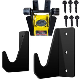 Floor Jack Mount Organizer for Floor Rack |Jack Stand Storage| Hydraulic Tool Bracket | Jack Stand Storage | Trailer Accessories Tool (2 Pack)
