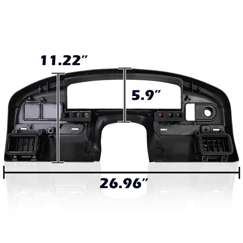 G-PLUS Dashboard Dash Panel Bezel, Compatible with Ford F150 F250