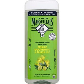 Le Petit Marseillais Extra Soft Olive Leaf & Lime Shower Gel 650ml (Pack of 1)