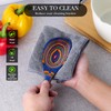 YUTFUBG Heat-Resistant Wood Cooking Utensils - 7pc Set, Eco-Friendly, Includes