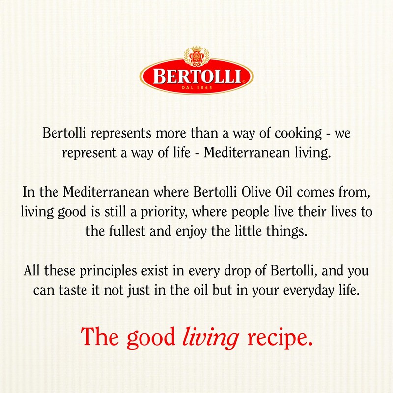 Bertolli Organic Extra Virgin Olive Oil, Rich Taste, 25.36 fl