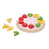Janod J06628 J06628 FSC Twist Fruit Pie - 15 Wooden