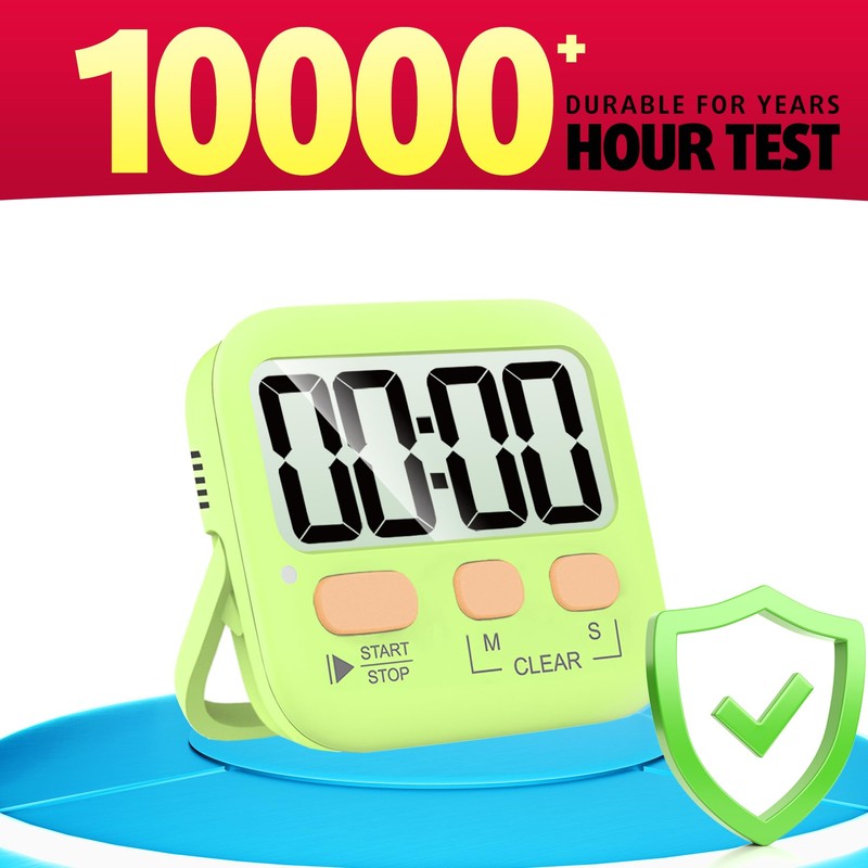 Antonki Timer, 2 Pack Timer for Kids, Kitchen Timers, Digital