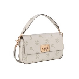 Joop! - nil decoro stampare shoulder bag for women in greige, dimensions 27 x 15 x 6 cm, beige